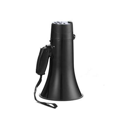 스포츠 구조 40W USB/SD/AUX 녹음 시렌 메가폰 내장 마이크