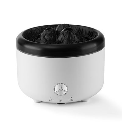 12W 블랙 화이트 컬러 3D 플레임 2.0 초음파 화산 향유 확산기 습기기 2023