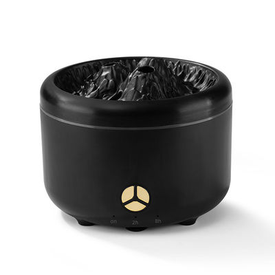12W 블랙 화이트 컬러 3D 플레임 2.0 초음파 화산 향유 확산기 습기기 2023