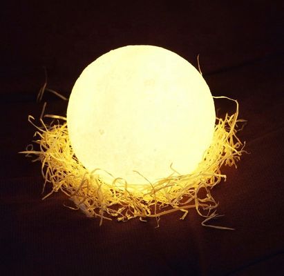 2700K LED 달 우주 램프 환경 PLA 3D 인쇄 12cm x 15cm Null 디자인 스타일