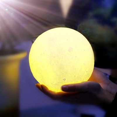 2021 베스트셀러 좋은 3D 프린팅 달빛 램프 스위치 모드 리모컨