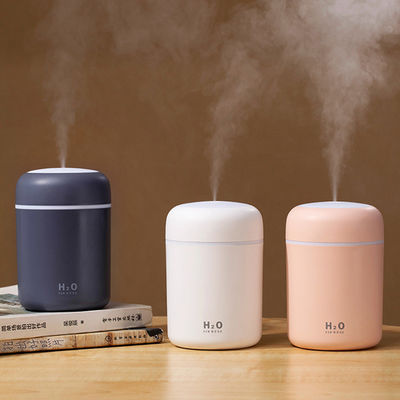 타이밍 기능 300ml 휴대용 USB 가동 초음파 스프레이 안개 H2O 공기 습기
