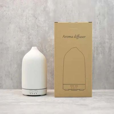 160ml 초음파 세라믹 스톤 에센셜 오일 아로마 디퓨저 고급 아로마 테라피