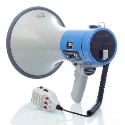 50W 재충전 가능한 다기능 휴대용 스피커 메가폰 주파수 범위 60Hz-23KHz