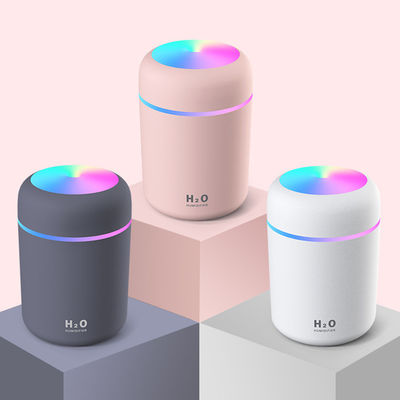5V 휴대용 미니 공기 냉각기 색상 변경 LED 빛과 초음파 습화