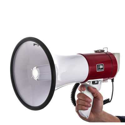 8 x D형 또는 12V 리?? 배터리 휴대용 50 와트 메가폰 호른