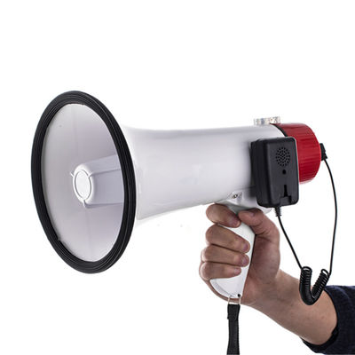 특수 특징 휴대용 40W PMPO UNICEF 휴대용 메가폰 마이크로폰 및 스피커