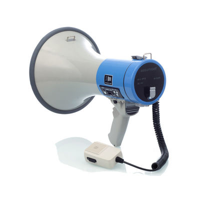 휴대용 50W 고전력 휴대용 시렌 경보 메가폰 스피커 훈련 운동