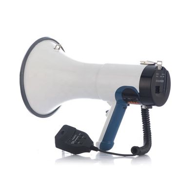 캐비닛 재료 플라스틱 100W USB/AUX/SD 지원된 큰 소리 힐러 스피커 메가폰 재충전