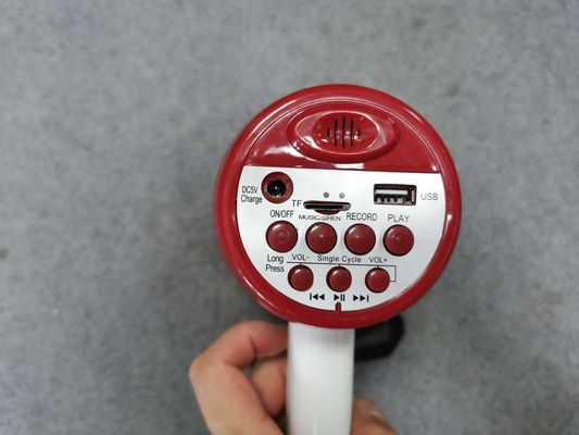 액티브 619U 30W 핸드헬드 재충전 가능한 USB/TF 지원 휴대용 메가폰