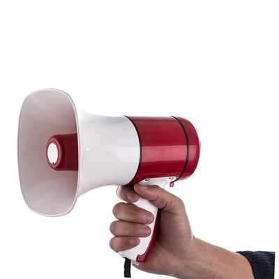 전원 공급 1x 18650 리?? 배터리 휴대용 무선 메가폰 2021 패션