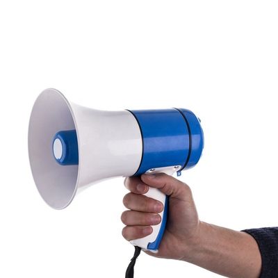주 소재 ABS 30W 재충전 할 수 있는 불호른 스피커 USB TF 휴대용 칩 메가폰